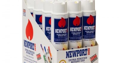Newport Extra Purified Butane Gas 12ct