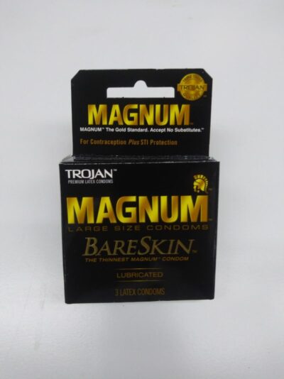 Trojan Magnum BareSkin Latex Condoms 6pk (Total 18 Condoms)