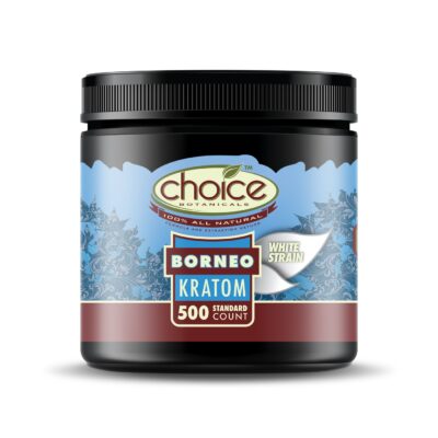 Choice Borneo White 500ct full 1G Jumbo Capsules (Top Seller)