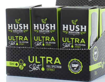 Hush Ultra Full Spectrum Liquid  Extract Shot 10ml-12ct
