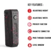 Wulf Uni Pro Adjustable Oil Cartridge Vaporizer(Pink/Black Only) - Image 2