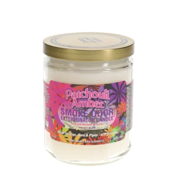 Smoke Odor Exterminator Candle Patchouli Amber 130z