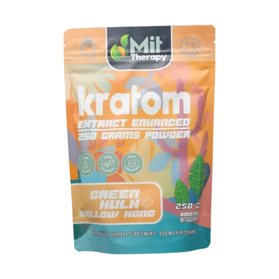 MIT Therapy Extract Enhanced Powder 250 Grams Green Hulk+Yellow Kong