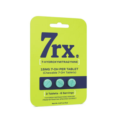 7rx - 7 Hydroxymitragynine Chewable Tablets (15MG)