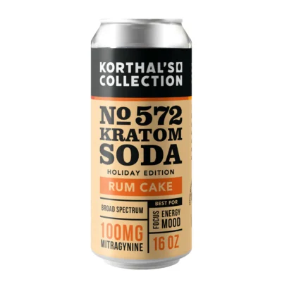 Korthal's Collection Rum Cake 100MG MIT Kratom Soda