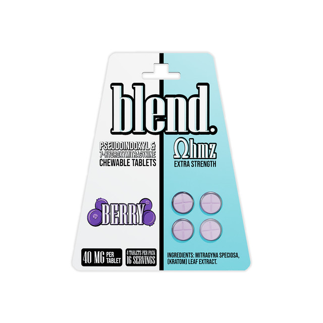 Blend OHMZ 7 Hydroxy + Pseudo Extra Strength Chewable 4CT Tablets (40MG)