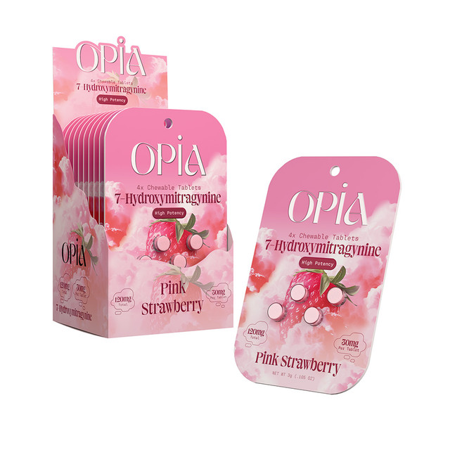 OPIA Kratom 7 Hydroxy High Potency Chewable Tablets (30MG)