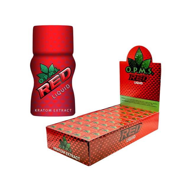 OPMS Red Edition Liquid Kratom Extract Shot